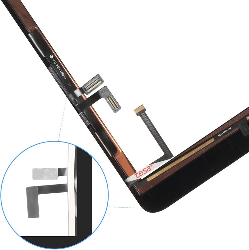 ARSSLY A1822 A1823 Screen Replacement, for iPad 2017 5th Generation Touch Screen 9.7 inch Digiziter Touchscreen Glass Panel with Home Button & Repair Tools (Not LCD) - Image 4